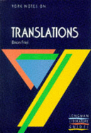 Brian Friel, Translations : notes