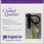 Bridge: String Quartet No.4/Beethoven: String Quartet No.10 - Bruce Berg (violin); Ciompi Quartet; Claudia Bloom (violin); Frederic Raimi (cello); Jonathan Bagg (viola)