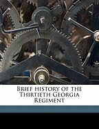 Brief History of the Thirtieth Georgia Regiment