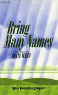 Bring Many Names: 35 New Hymns Songbook