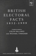 British Electoral Facts, 1832-1999