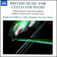 British Music for Cello and Piano - Raphael Terroni (piano); Raphael Wallfisch (cello)