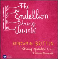 Britten: String Quartets Nos 1, 2, 3; 3 Divertimenti - Endellion String Quartet