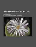 Browning's Sordello: A Commentary