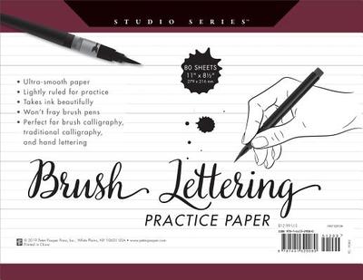 Brush Lettering Practice Pad - Peter Pauper Press, Inc (Creator)