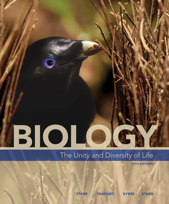 Bundle: Biology: The Unity and Diversity of Life, Loose-Leaf Version, 15th + Mindtapv2.0, 1 Term Printed Access Card - Starr, Cecie, and Taggart, Ralph, and Evers, Christine