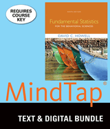 Bundle: Fundamental Statistics for the Behavioral Sciences, Loose-Leaf Version, 9th + Mindtap Psychology, 1 Term (6 Months) Printed Access Card