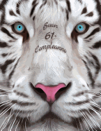 Buon 61o Compleanno: Libro di compleanno a tema tigre bianca che pu? essere usato come diario o quaderno. Meglio di una compleanno carta!