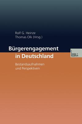 Burgerengagement in Deutschland: Bestandsaufnahme Und Perspektiven - Heinze, Rolf G (Editor)