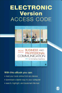 Business and Professional Communication Electronic Version: Keys for Workplace Excellence