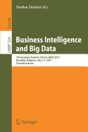 Business Intelligence and Big Data: 7th European Summer School, Ebiss 2017, Bruxelles, Belgium, July 2-7, 2017, Tutorial Lectures