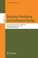 Business Modeling and Software Design: 6th International Symposium, Bmsd 2016, Rhodes, Greece, June 20-22, 2016, Revised Selected Papers