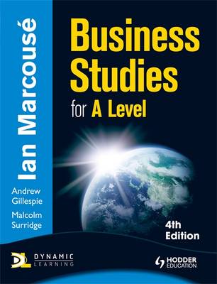 Business Studies for A Level - Gillespie, Andrew, and Marcouse, Ian, and Surridge, Malcolm