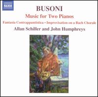 Busoni: Music for Two Pianos - Allan Schiller (piano); John Humphreys (piano)