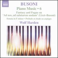 Busoni: Piano Music, Vol. 6 - Wolf Harden (piano)