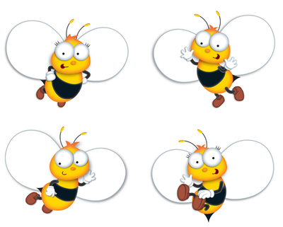 Buzz-Worthy Bees Cut-Outs - 