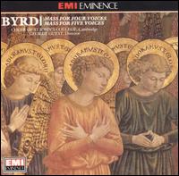 Byrd: Mass for 4 voices / Mass for 5 voices - St. John's College Choir, Cambridge (choir, chorus)