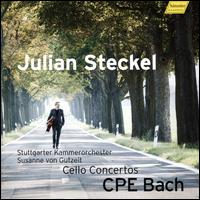 C.P.E. Bach: Cello Concertos - Julian Steckel (cello); Stuttgart Chamber Orchestra; Susanne von Gutzeit (conductor)