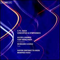 C.P.E. Bach: Concertos & Symphonies - Alexei Lubimov (fortepiano); Reinhard Czasch (flute); Yury Martynov (fortepiano); Haydn Sinfonietta Wien;...