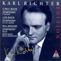 C.P.E. Bach: Symphony In D Major/J.C. Bach: Symphony in B Flat Major/Mozart: Symphony No.29 - Mnchner Bach-Orchester; Karl Richter (conductor)