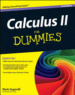 Calculus II For Dummies 2e