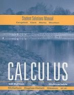 Calculus Student Solutions Manual: Multivariable