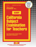 California Subject Examination for Teachers (CSET)