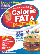 Calorieking 2019 Larger Print Calorie, Fat & Carbohydrate Counter