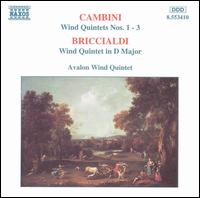 Cambini: Wind Quintets Nos. 1-3 - Avalon Wind Quintet