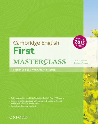 Cambridge English First Masterclass Student Book with Online Practice Test - Haines Stewart