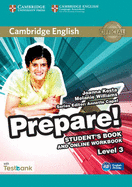 Cambridge English Prepare! Level 3 Student's Book and Online Workbook with Testbank