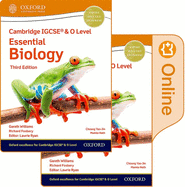Cambridge IGCSE (R) & O Level Essential Biology: Print and Enhanced Online Student Book Pack Third Edition