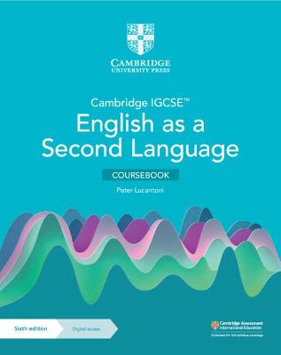 Cambridge IGCSE (TM) English as a Second Language Coursebook with Digital Access (2 Years) - Lucantoni, Peter