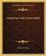 Camp Fire And Cotton Field