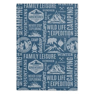 Camping Journal & RV Travel Logbook: RV Trip Campsite Caravan Holiday Record & Adventure Travel Notebook