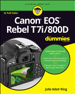 Canon EOS Rebel T7i/800d for Dummies
