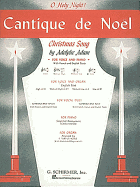 Cantique de Noel (O Holy Night): Low Voice (B-Flat) and Piano