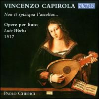 Capirola: Lute Works - Paolo Cherici (vihuela); Paolo Cherici (lute)