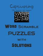 Captivating Old fashion girl names Word Scramble puzzles with Solutions: word scramble puzzles