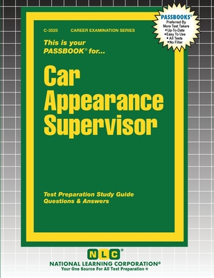Car Appearance Supervisor - Passbooks (Compiled by)
