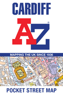 Cardiff a-Z Pocket Street Map