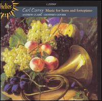 Carl Czerny: Music for Horn & Fortepiano - Andrew Clark (natural horn); Geoffrey Govier (fortepiano)