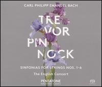Carl Philipp Emanuel Bach: Sinfonias for Strings Nos. 1-6 - Trevor Pinnock (harpsichord); The English Concert; Trevor Pinnock (conductor)