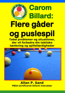 Carom Billard - Flere gder og puslespil: Tabel problemer og situationer, der vil forbedre din taktiske tnkning og spillefrdigheder