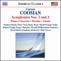 Carson Cooman: Symphonies Nos. 2 & 3 - Nora Skuta (piano); Rachel Gough (violin); Rupert Gough (organ); Stephen Schultz (baroque flute); Kirk Trevor (conductor)
