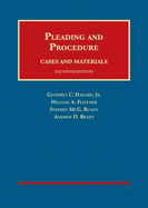 Cases and Materials on Pleading and Procedure