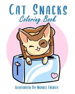 Cat Snacks Coloring Book