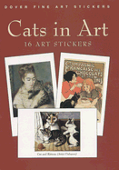 Cats in Art: 16 Art Stickers