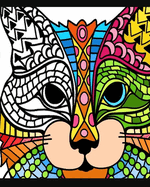 Cats with Mandalas - Adult Coloring Book: Beautiful Coloring Pages for Adults Relaxation with Stress ...