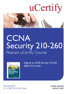 CCNA Security 210-260 Pearson Ucertify Course Student Access Card